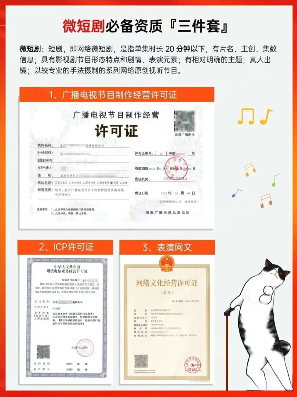 抖音【微短剧】合规上线三件套，解锁资质要求！