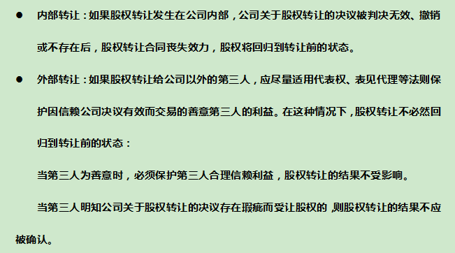 【专题二】有关“股权转让”核心问题，解答来啦！