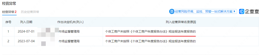 企业经营异常，影响大吗？解除方法来啦！